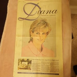 Princess Diana death Houston Chronicle 1997